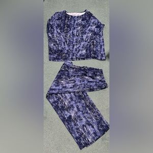 EUC Carole Hochman pajama set